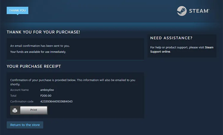 生活攻略-如何使用 GCash 购买 Steam 钱包余额(11)