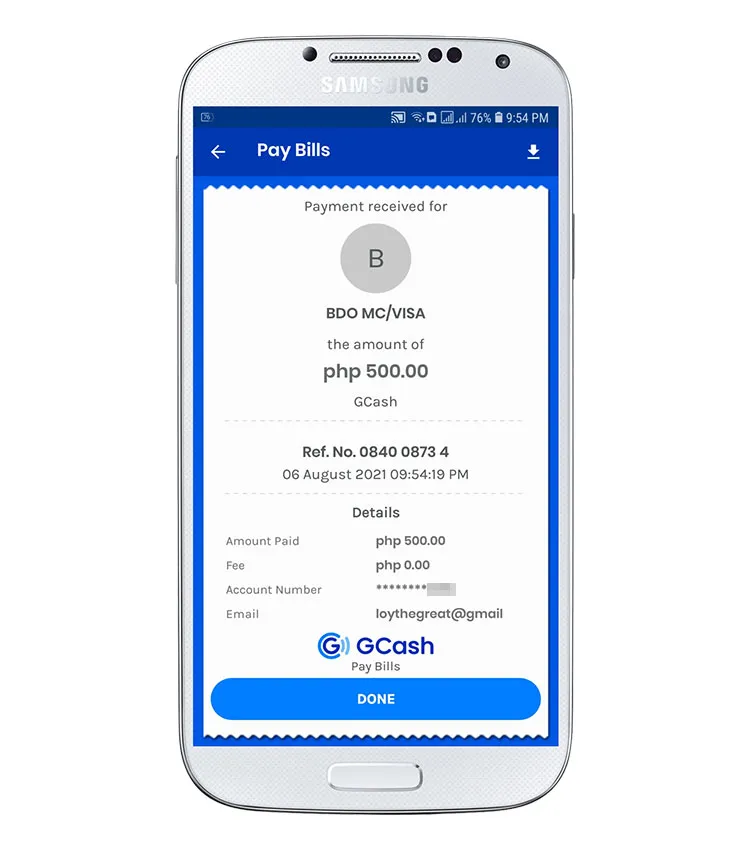 生活攻略-如何使用 GCash 支付您的 BDO 信用卡账单(7)