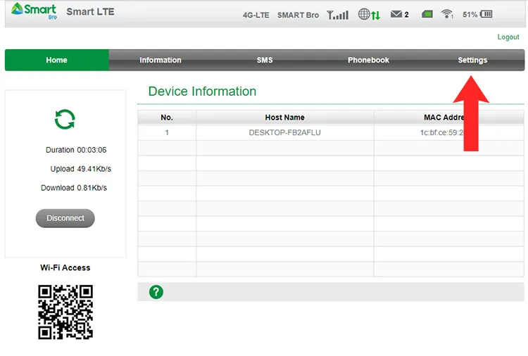 生活攻略-如何重置 Smart Bro LTE Pocket WiFi密码(2)