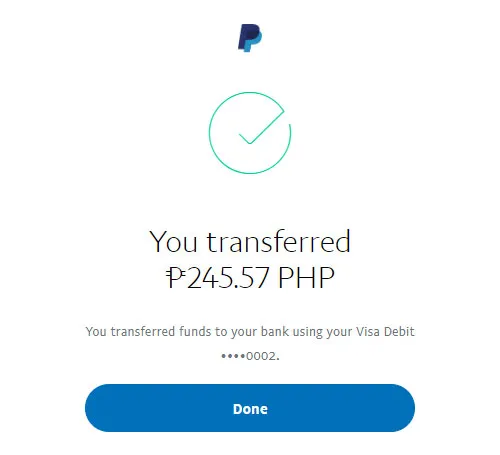 生活攻略-如何从 PayPal 转账到 PayMaya(8)