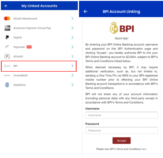 生活攻略-GCash如何关联您的 BPI 账户(2)