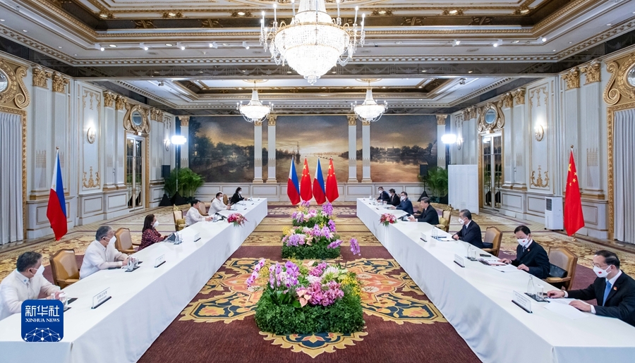 快讯-习近平会见菲律宾总统马科斯(2)