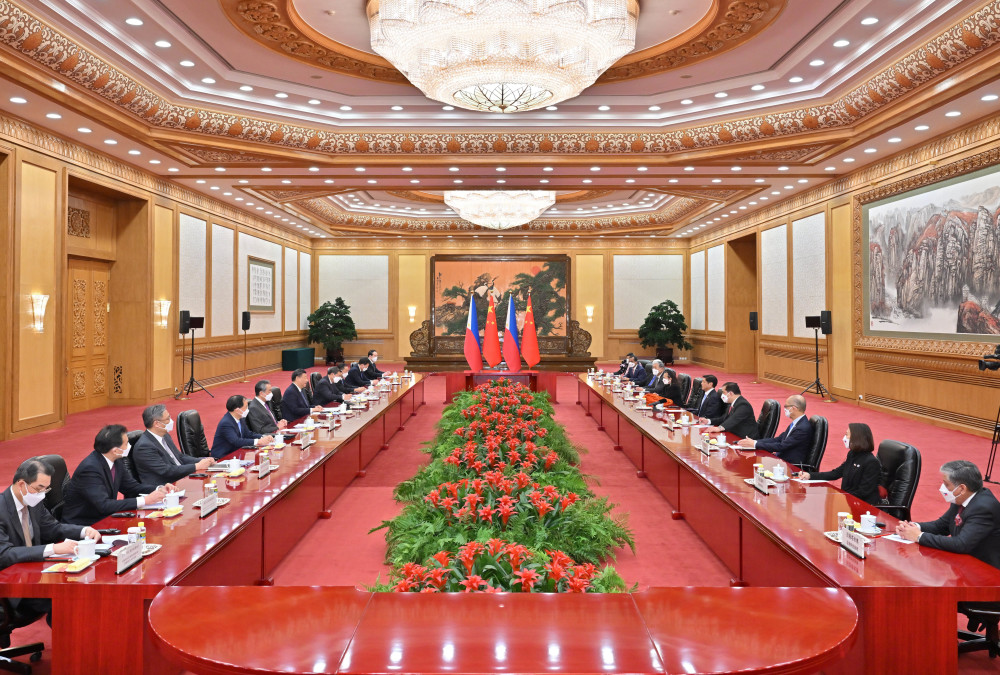 快讯-联播+｜开年首次会见外宾 习近平同菲律宾总统都谈了哪些话题？(2)