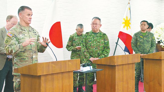 快讯-【环球军事】美军在菲律宾建九大基地，想要干啥？(2)