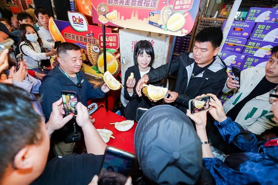 快讯-“菲”一般的真香体验，都乐黄金普雅榴莲中国首发上市(3)