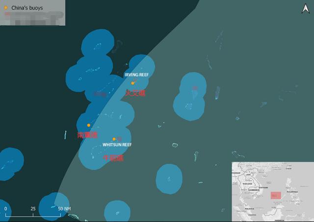 快讯-反击！中国在南沙三岛礁布设灯浮标(1)