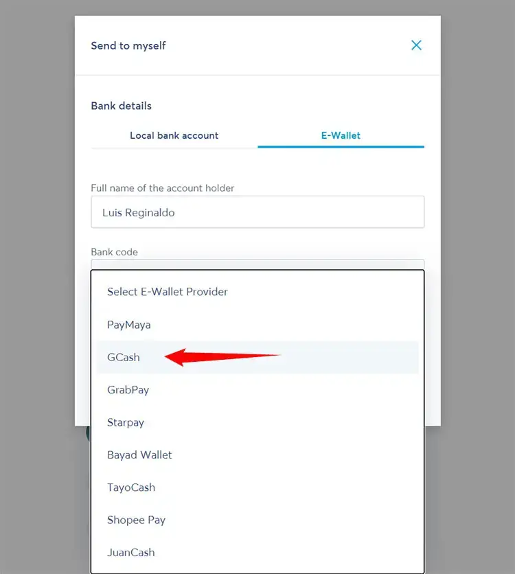 生活攻略-如何从 Wise (TransferWise) 转账到 GCash(7)