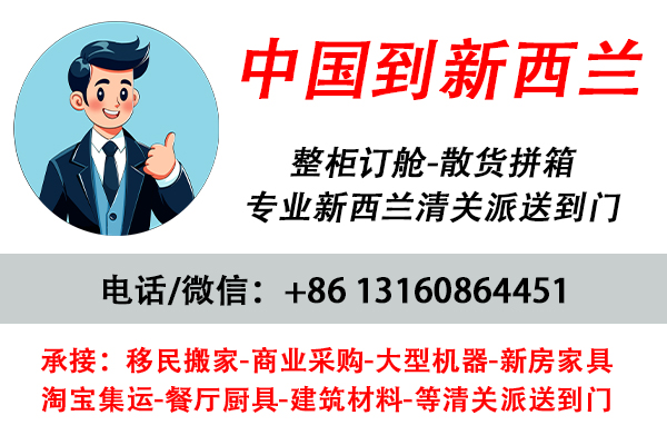 空运海运-中国海运整柜到新西兰奥克兰、惠灵顿、基督城港(1)