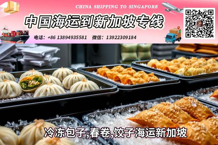 ❄️【冷冻饺子皮海运新加坡】-18℃全程冷链，专业保鲜