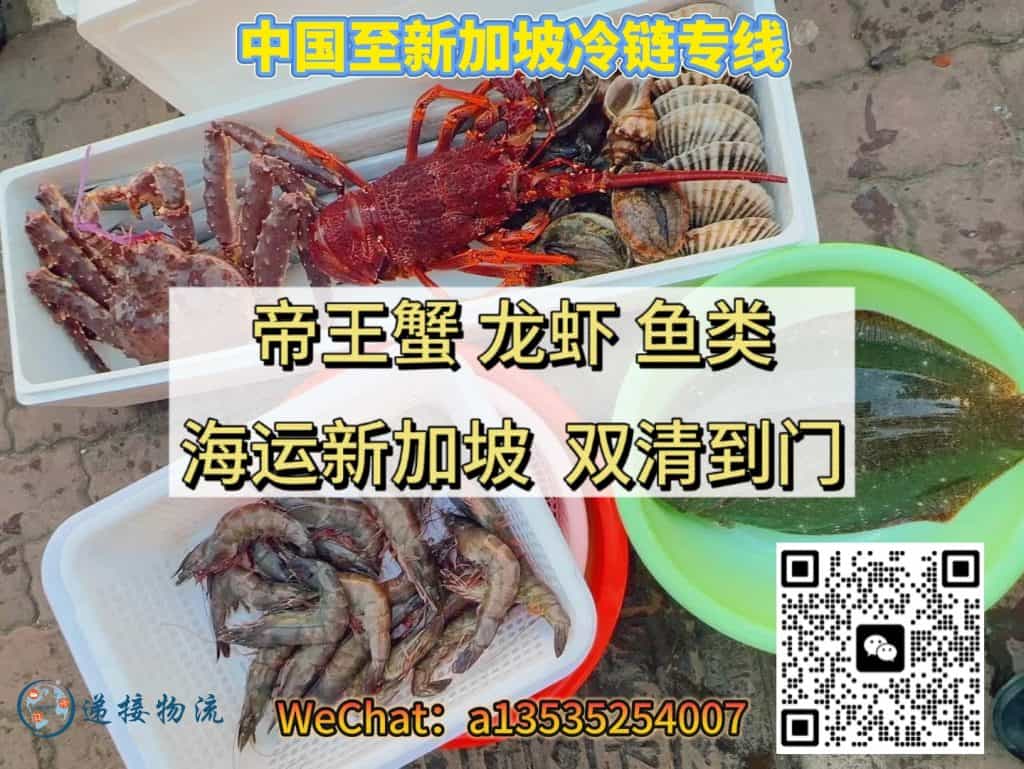 空运海运-中国海鲜海运新加坡｜帝王蟹、龙虾、海参海胆及素食类(1)