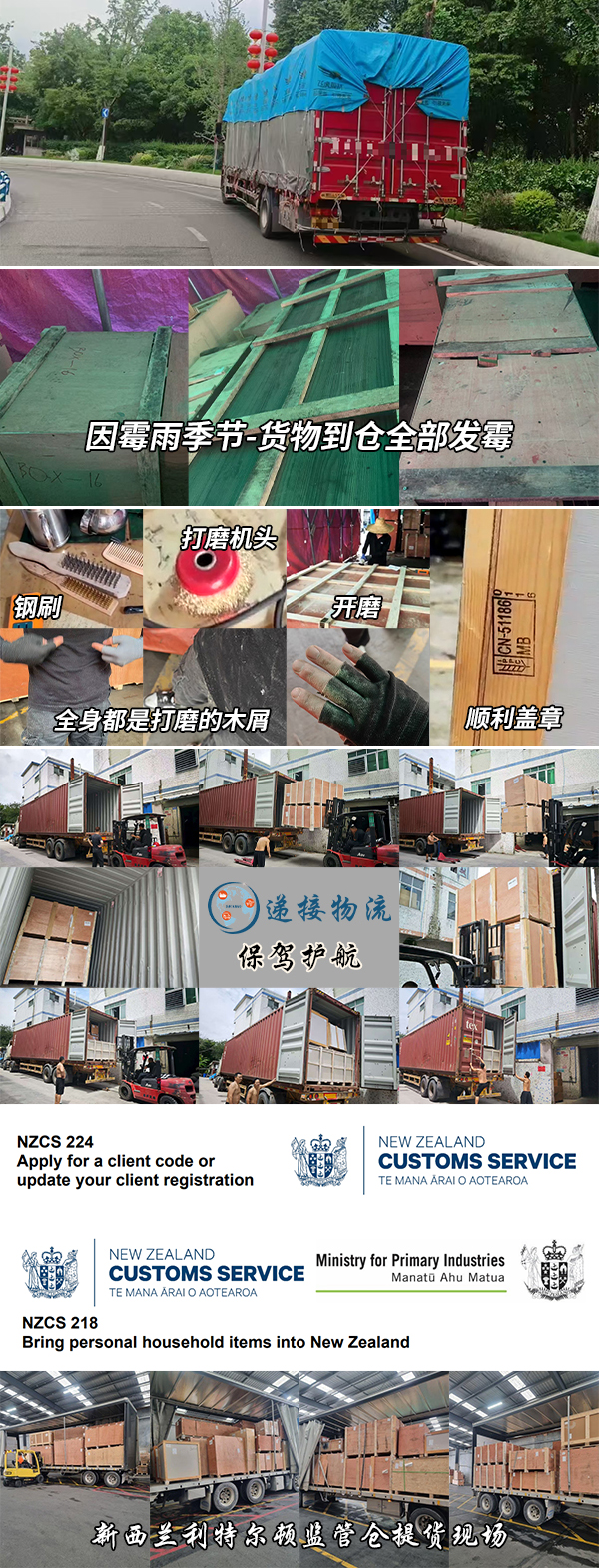空运海运-旧家具海运整柜/拼箱到新西兰申请免税需要填写什么资料？(1)