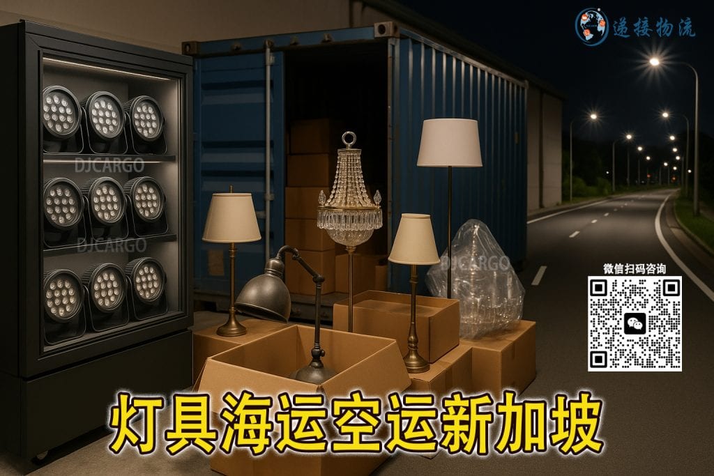 空运海运-吊灯及各类灯具海运到新加坡｜双清到门全流程解析(1)
