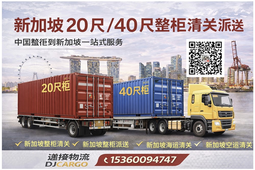 空运海运-新加坡20尺40尺整柜海运进口清关怎么操作？清关需要多久？(1)