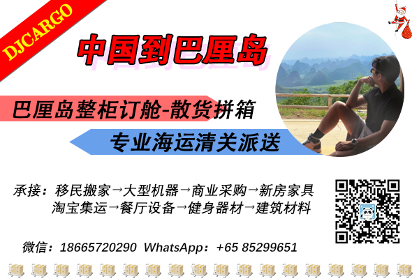 空运海运-广州到巴厘岛货物运输专线，海运空运皆可清关派送(1)