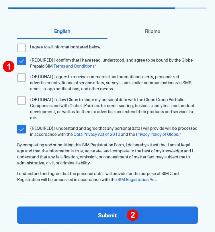 生活攻略-菲律宾Globe实名认证过程(6)