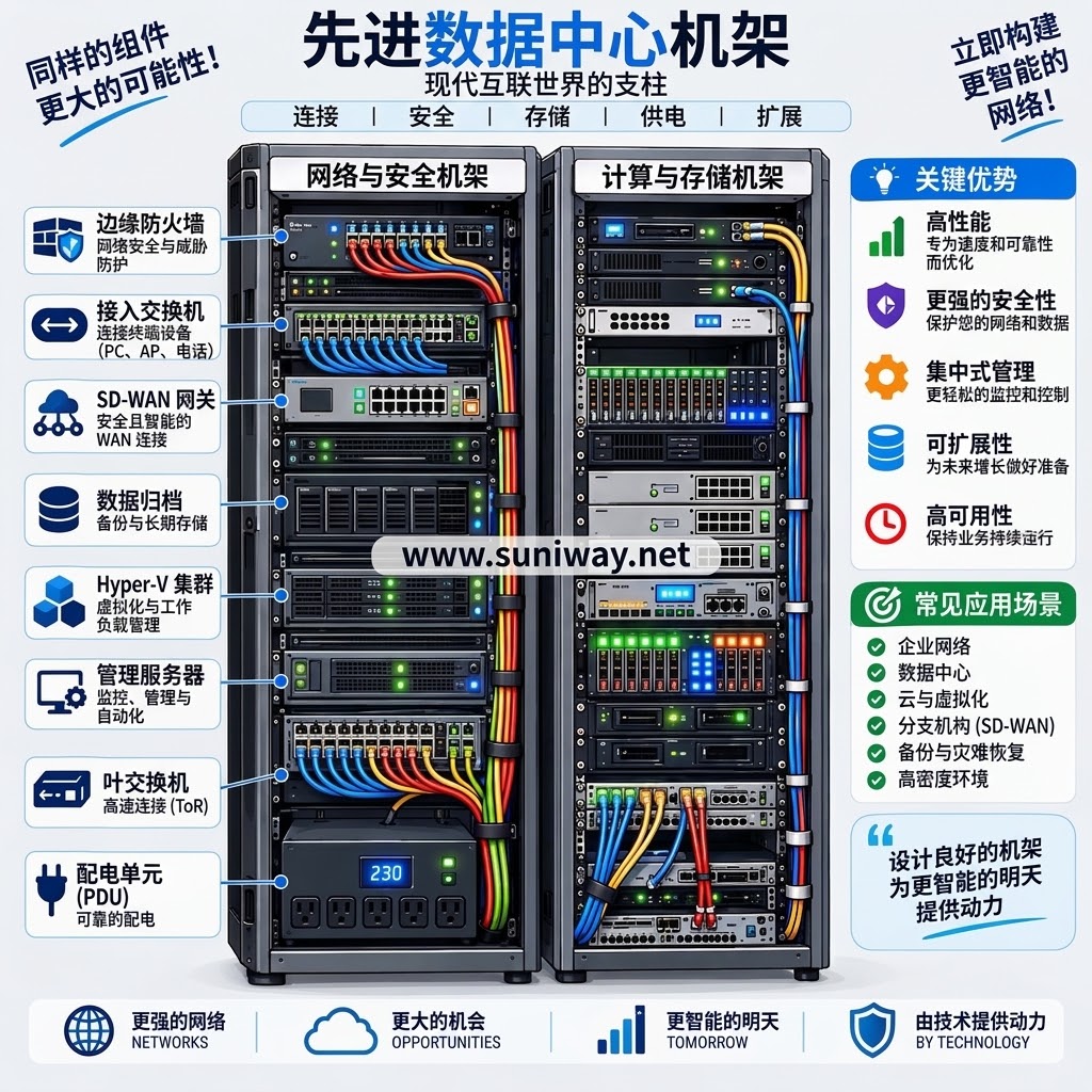 网络通讯-先进数据中心机架 —— 现代互联世界的支柱(1)
